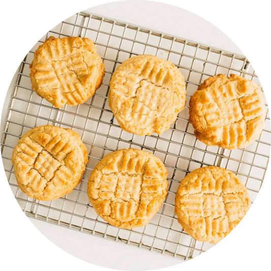 Organic Peanut  Butter Cookies