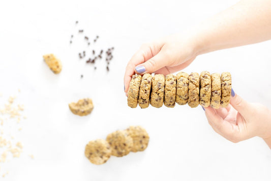 Almond Oatmeal Chocolate Chip Cookies