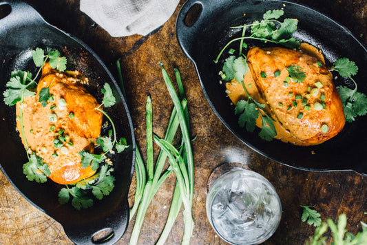 Baked Chicken with Peanut Sauce Recipe