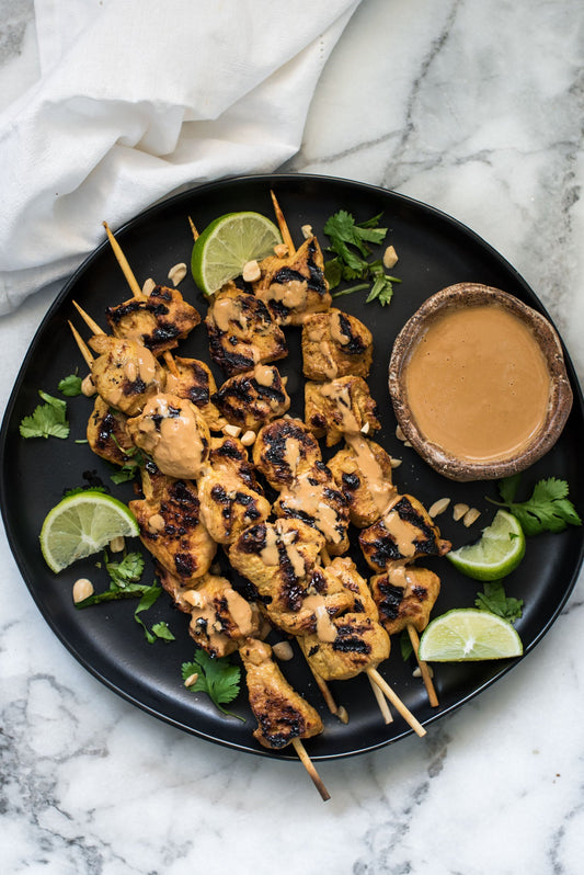 Honey Peanut Chicken Satay Recipe