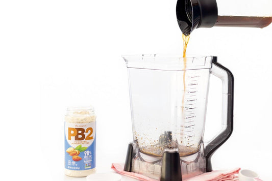 PB2 Maple Almond Iced Coffee