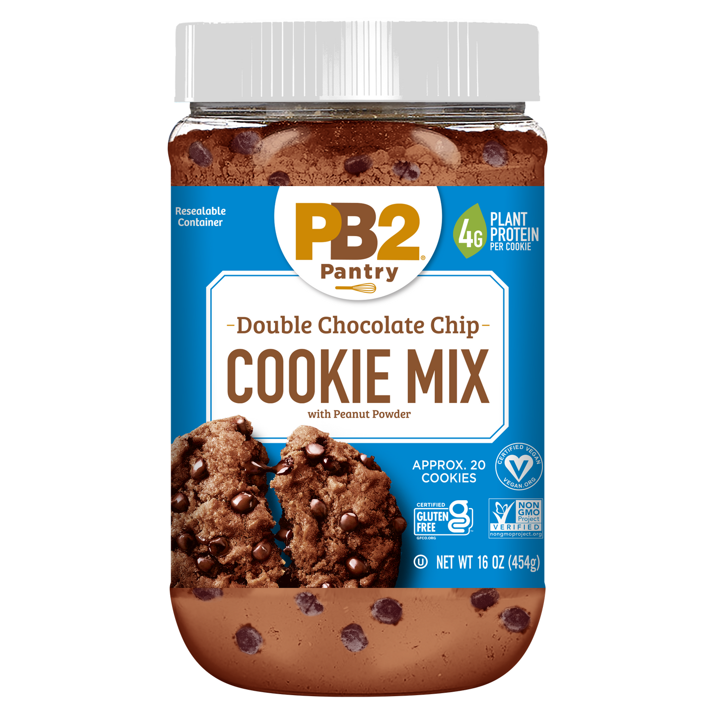 PB2 Pantry - Double Chocolate Chip Cookie Mix