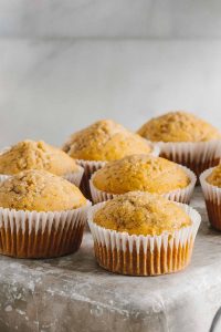 Peanut Butter Banana Protein Muffins: Make a healthy breakfast a priority by adding these yummy muffins to your meal-prep routine.