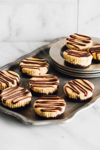 Mini Peanut Butter Cheesecakes: Bite-sized is better when it comes to these creamy cheesecake minis. You won’t even notice they’re low-fat!