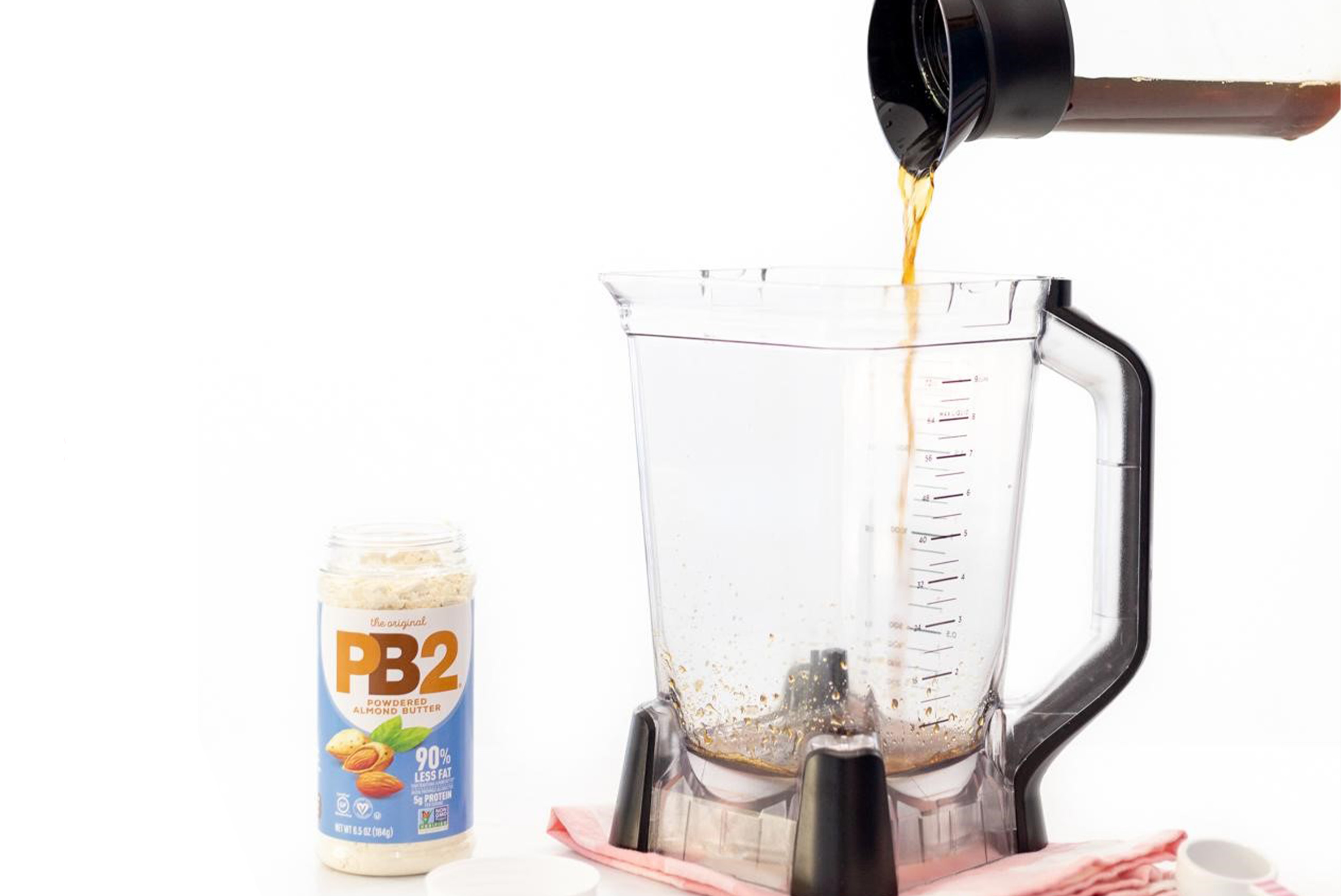 PB2 Maple Almond Iced Coffee Recipe