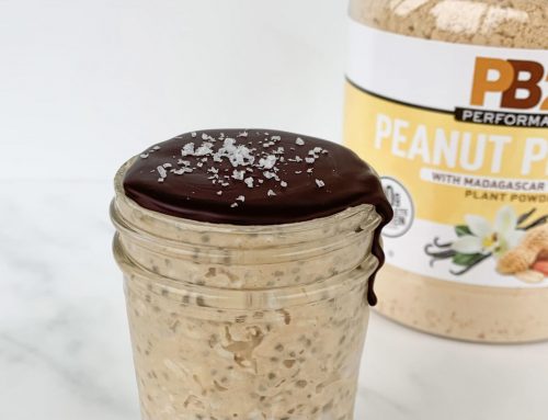 Chocolate Peanut Butter Overnight Oats Recipe