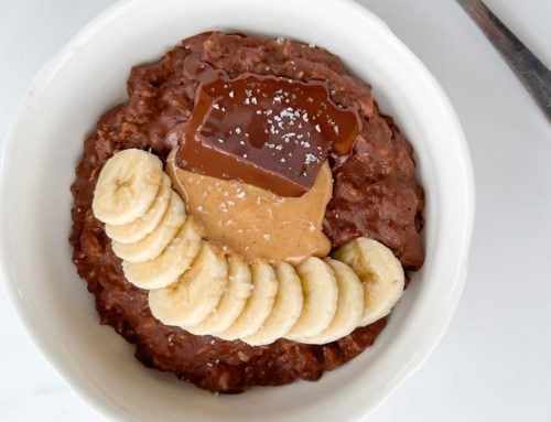 Brownie Batter Protein Oatmeal