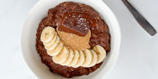 Brownie Batter Protein Oatmeal